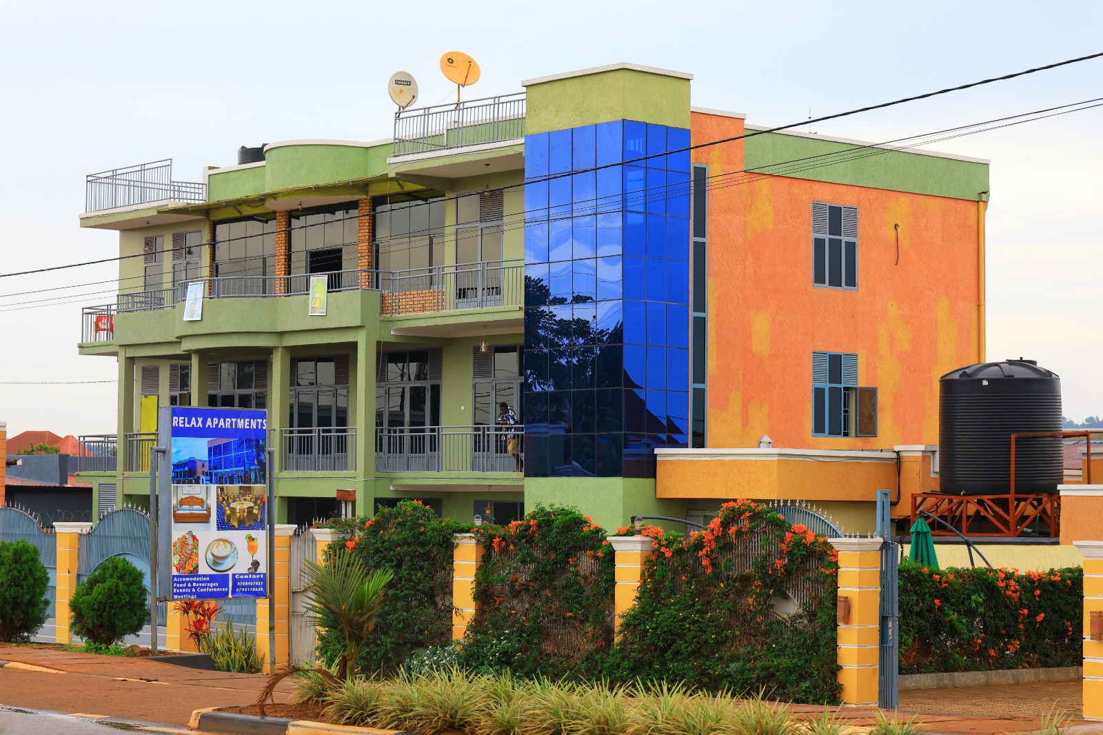 Un bâtiment commercial présenté dans un reportage du district de Kirehe
